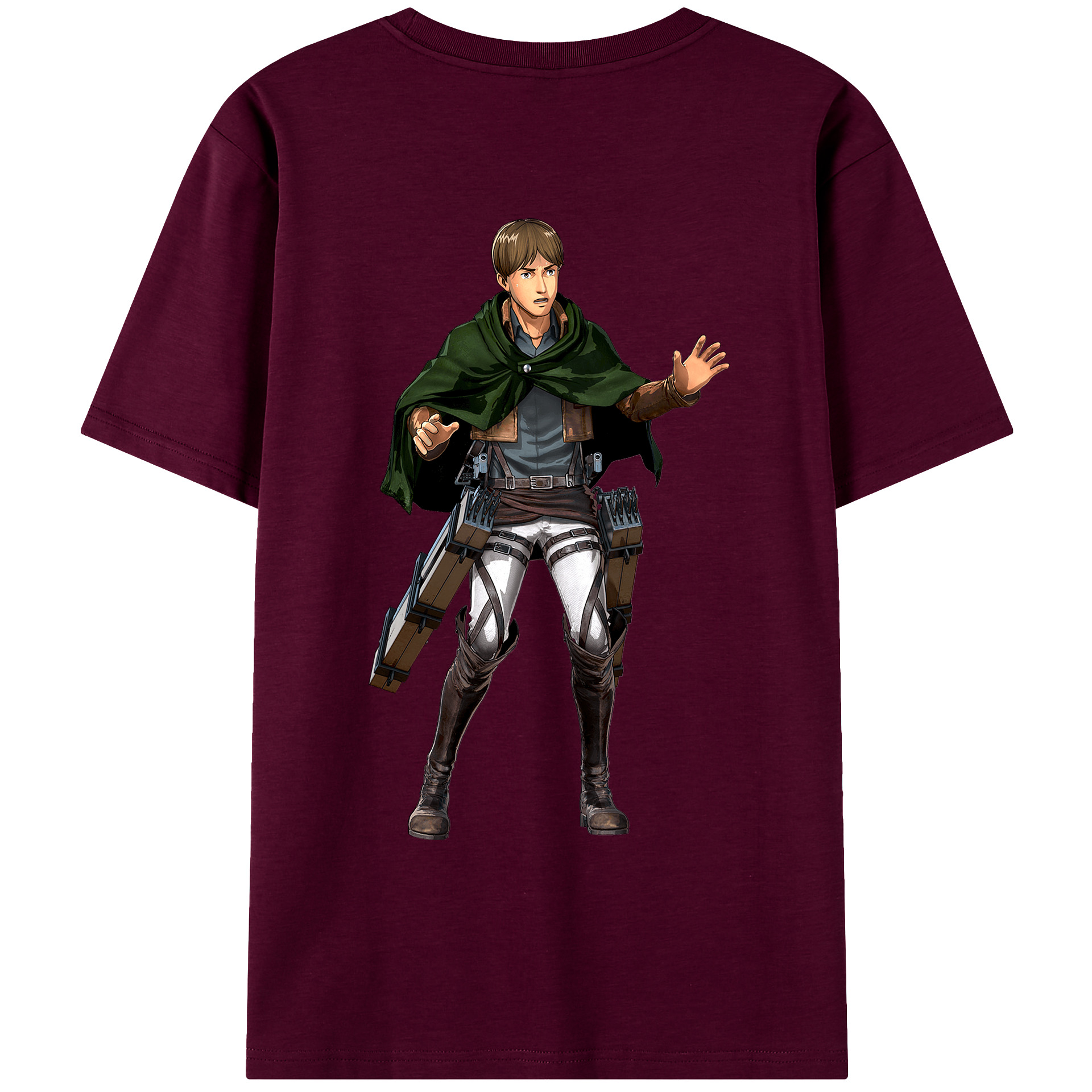 （画像用） 進撃の巨人 Attack on Titan レディース半袖Tシャツ(バックプリント)